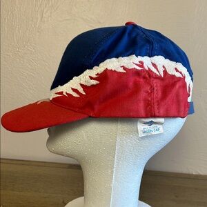 Vintage Racing Nissin Trucker Hat Brass Hardware Adjust. Back Embroidered Splash